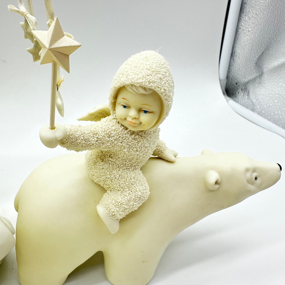 Dept 56 Snowbabies Jack Frost A Sleigh Ride Through the Stars Set - Picture 3 of 13